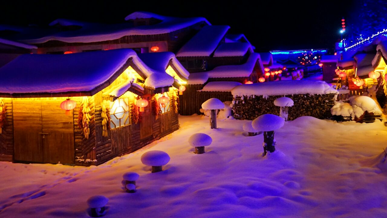 雪乡棒槌山栈道