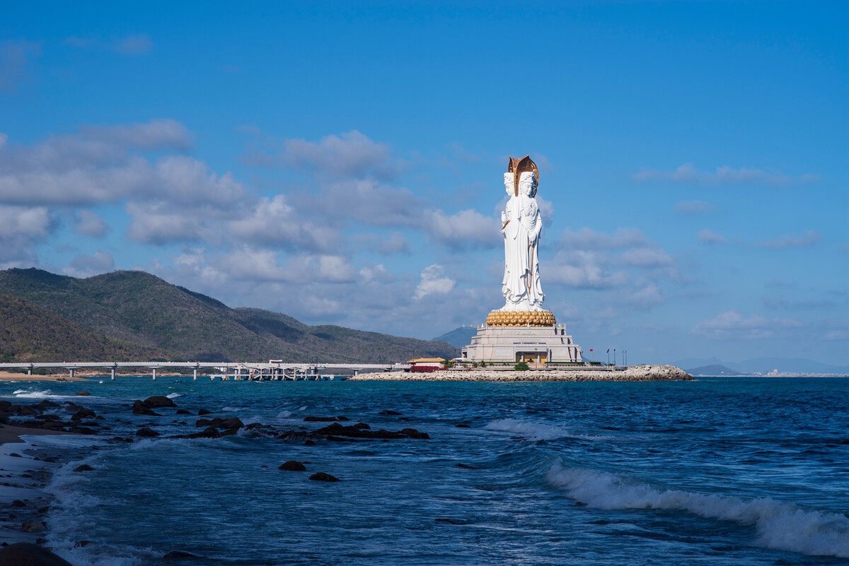 南山海上观音